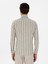 Erkek Haki Slim Fit Çizgili Pamuklu Gömlek 50311079-VR027 5