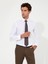 Erkek Beyaz Slim Fit Uzun Kollu Gömlek 50219052-VR013 3