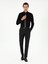 Erkek Siyah Slim Fit Pamuklu Klasik Gömlek 50311551-VR046 4