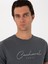 Erkek Antrasit Slim Fit Bisiklet Yaka T-Shirt 50310035-VR006 2