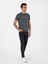 Erkek Antrasit Slim Fit Bisiklet Yaka T-Shirt 50310035-VR006 4