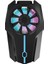 Sr-Mc6 Rgb Aydınlatma Manyetik 3 Kademeli Fan Hızı 8*5*4cm Telefon Soğutucu 1