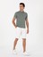 Erkek Çağla Yeşili Slim Fit Polo Yaka Pamuklu Basic T-Shirt 50300934-VR016 4
