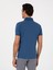 Erkek Indigo Slim Fit %100 Pamuk Polo Yaka T-Shirt 50300934-VR028 5