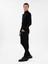 Erkek Siyah Slim Fit Basic Kazak 50293281-VR046 4