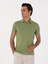 Erkek Açık Yeşil Slim Fit Polo Yaka Pamuklu Basic T-Shirt 50300934-VR092 3