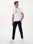 Erkek Lacivert Slim Fit Düz Paça Modal Karışımlı Eşofman Altı 50300973-VR033 1