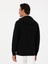 Erkek Siyah Regular Fit Tam Fermuarlı Kapüşonlu Sweatshirt 50300994-VR046 5