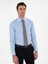 Erkek Mavi Slim Fit Klasik Yaka Basic Gömlek 50304037-VR036 3
