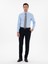 Erkek Mavi Slim Fit Klasik Yaka Basic Gömlek 50304037-VR036 4