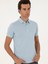 Erkek Açık Mavi Slim Fit Basic Tişört 50284769-VR095 3