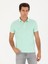 Erkek Su Yeşili Slim Fit Polo Yaka T-Shirt 50266615-VR083 2