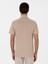 Erkek Bej Regular Fit Apaş Yaka Örme Gömlek 50306181-VR011 5