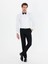 Erkek Beyaz Slim Fit Smokin Gömlek 50265358-VR013 1