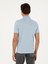 Erkek Açık Mavi Slim Fit Basic Tişört 50284769-VR095 5