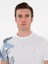 Erkek Siyah Slim Fit Bisiklet Yaka Desenli T-Shirt 50303246-VR013 2