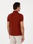 Erkek Kiremit Slim Fit Polo Yaka Pamuklu Basic T-Shirt 50300934-VR031 5