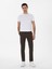 Erkek Beyaz Slim Fit Bisiklet Yaka Triko T-Shirt 50300811-VR013 4