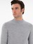 Erkek Gri Slim Fit Basic Kazak 50296402-VR024 2
