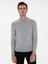 Erkek Gri Slim Fit Basic Kazak 50296402-VR024 3