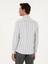 Erkek Koyu Mavi Slim Fit Uzun Kollu Gömlek 50285542-VR032 5