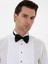 Erkek Beyaz Slim Fit Pamuk Karışımlı Ata Yaka Smokin Gömlek 50308852-VR013 2