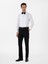 Erkek Beyaz Slim Fit Pamuk Karışımlı Ata Yaka Smokin Gömlek 50308852-VR013 4