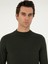 Erkek Haki Slim Fit Basic Kazak 50296402-VR027 2