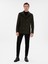 Erkek Haki Slim Fit Kaşe Kaban 50293483-VR027 4