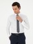 Erkek Beyaz Slim Fit Uzun Kollu Gömlek 50308845-VR013 1