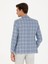 Erkek Mavi Slim Fit Keten Karışımlı Ceket 50264757-VR036 5