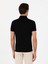 Erkek Siyah Slim Fit %100 Pamuk Polo Yaka T-Shirt 50300690-VR046 5