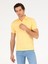 Erkek Açık Sarı Polo Yaka Slim Fit Basic Merserize T-Shirt 50265364-VR004 1