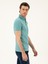 Erkek Mint Melanj Slim Fit Polo Yaka Merserize T-Shirt 50284769-VR176 1