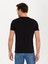 Erkek Siyah Bisiklet Yaka Slim Fit T-Shirt 50266621-VR046 5