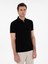 Erkek Siyah Slim Fit Basic Tişört 50284769-VR046 3