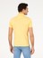 Erkek Açık Sarı Polo Yaka Slim Fit Basic Merserize T-Shirt 50265364-VR004 5