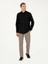 Erkek Siyah Slim Fit %100 Pamuk Oxford Gömlek 50270162-VR046 4