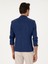 Erkek Mavi Slim Fit Keten Karışımlı Ceket 50264777-VR028 5