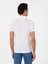 Erkek Beyaz Slim Fit Polo Yaka Pamuklu Basic T-Shirt 50300934-VR013 5