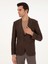 Erkek Kahverengi Slim Fit Yün Karışımlı Flanel Ceket 50291056-VR029 <p STYLE="PADDING-BOTTOM:10PX;">KAHVERENGI Ceket Klasik ve Modern Giyim Anlayışını Harmanlayan Şık Bir Tasarım Sunar. Slim Fit Kalıbı Vücuda Tam Oturarak Zarif ve Dengeli Bir Silüet Oluştururken, Rahatlık ve Hareket Özgürlüğü Sağlar. Yüksek Kaliteli Kumaşı ve Özenle Işlenen Detayları, Ceketin Uzun Ömürlü Bir Kullanım Sunmasına Katkıda Bulunur. <p STYLE="PADDING-BOTTOM:10PX;">MONO Yaka Tasarımı, Minimalist ve Sofistike Bir Görünüm Sunarak Ceketin Klasik Çizgisini Tamamlar. Mono Yaka Tipi, Zamansız Bir Estetik Anlayışı Benimseyen Kullanıcılar Için Ideal Bir Seçenek Oluşturur. Mikro Desen Dokusu, Kumaşa Dinamik ve Rafine Bir Hava Kazandırarak Ceketin Derinliğini Artırır ve Şıklığını Vurgular. <p STYLE="PADDING-BOTTOM:10PX;">TORBA Cep Detayı, Cekete Klasik Bir Dokunuş Yaparken, Pratik Kullanımıyla Da Dikkat Çeker. Hafif ve Nefes Alabilir Kumaş Yapısı, Mevsim Geçişlerinde Konfor Sunarak Gün Boyu Rahat Bir Kullanım Deneyimi Yaşatır. Kahverengi Tonlarının Doğal ve Sıcak Yapısı, Toprak Tonları ve Nötr Renklerle Mükemmel Bir Uyum Sağlar. Ceket, Hem Iş Ortamında Hem De Özel Davetlerde Modern ve Stil Sahibi Bir Görünüm Sergilemek Isteyen Erkekler Için Ideal Bir Seçimdir. <p STYLE="PADDING-BOTTOM:10PX;">MODELIN Boyu 189 Cm, Kilosu Ise 72 Kg’dır. Modelin Göğüs Ölçüsü 103 Cm, Bel Ölçüsü 84 cm ve Basen Ölçüsü 100 Cm’dir. Model Üzerindeki Ürün Bedeni Ise 50'dir. 3