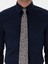 Erkek Lacivert Slim Fit Pamuklu Klasik Gömlek 50311551-VR033 6