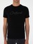 Erkek Siyah Slim Fit Bisiklet Yaka T-Shirt 50310035-VR046 6