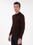 Erkek Bordo Slim Fit Basic Kazak 50293274-VR014 1
