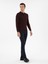 Erkek Bordo Slim Fit Basic Kazak 50293274-VR014 4