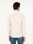 Erkek Bej Slim Fit Çizgili Keten Karışımlı Gömlek 50291332-VR011 5