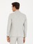 Erkek Açık Gri Slim Fit %100 Keten Ceket 50268891-VR001 5