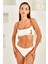 Lapieno 4256 Nakış Detaylı Bra Bikini Takım 1