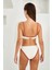 Lapieno 4256 Nakış Detaylı Bra Bikini Takım 4