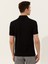 Erkek Siyah Polo Yaka Slim Fit Basic Merserize T-Shirt 50251826-VR046 5